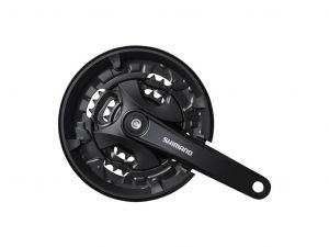 Kľučky SHIMANO ALTUS FC-MT101 4hran 3x9 170 mm 44x32x22z čierne vrátane skrutky s krytom