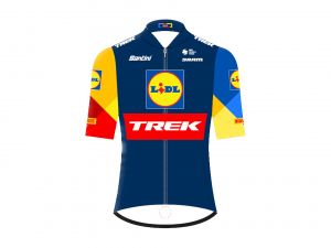 Replika dámskeho závodného dresu Santini Lidl-Trek