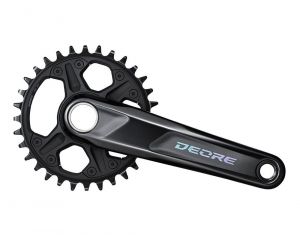 Kľučky SHIMANO DEORE FC-M6100-1 integr.kľučka 1x12 175 mm 32zubov bez misiek