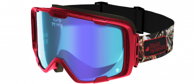 ElementStore - 2301010408-Parker Goggle (mtb)-RED_ IRON MAIDEN EDDIES_ BLUE CHROME-main