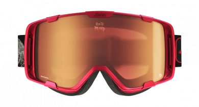 ElementStore - 2301010411-Parker Goggle (mtb)-RED_ IRON MAIDEN NOTB_ RED CHROME-front