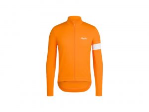 Zimná cyklistická bunda Rapha Core Orange