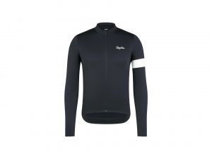 Cyklistický termodres s dlhými rukávmi Rapha Core Black