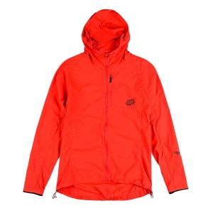 Větrovka Troy Lee Designs Drift Windbreaker Jacket, Mono, oranžová